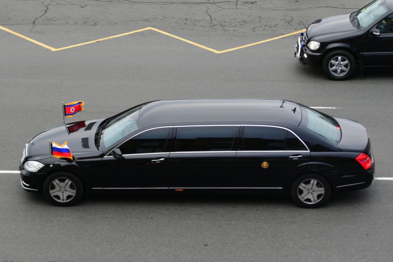 Kim Jong-un's motorcade